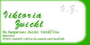 viktoria zwickl business card